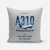 Thumbnail for Airbus A310-300P2F design on light gray pillow