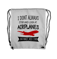 Thumbnail for Plane Spotter Drawstring Bag - view 6