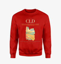 Thumbnail for McClellan-Palomar Airport (CLD) design on red sweatshirt