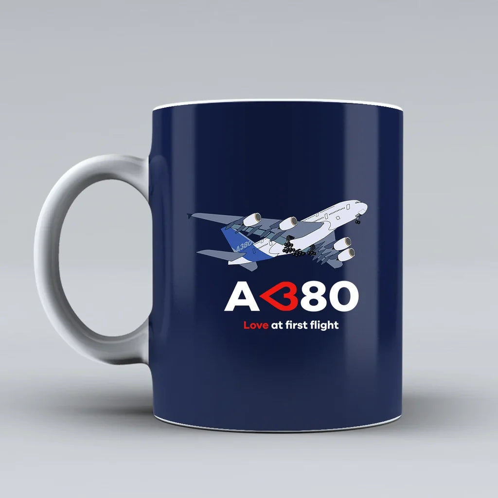 Customisable Airbus A380 Mug - view 6