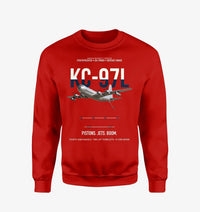 Thumbnail for KC-97L STRATOFREIGHTER design on red sweatshirt