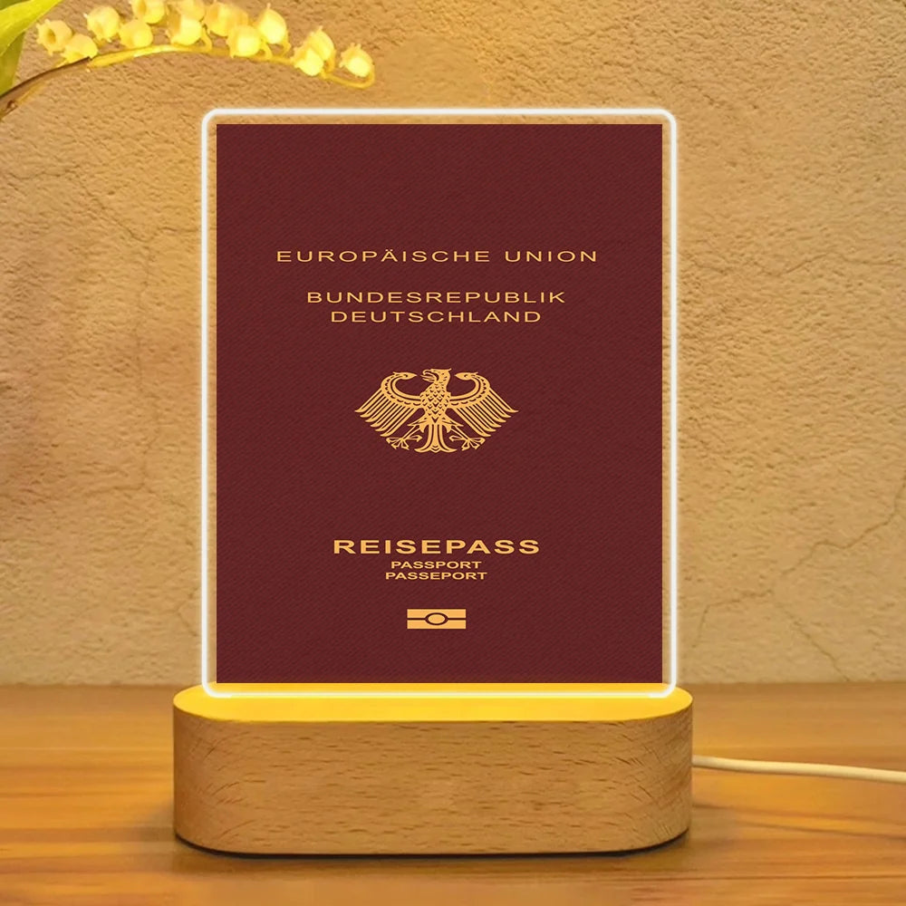 Germany Passport Lamp - view 6