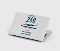 Thumbnail for Beechcraft King Air 260 design on light gray MacBook case