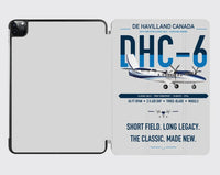 Thumbnail for DHC-6 Twin Otter Classic 300-G design on light gray ipad tablet case