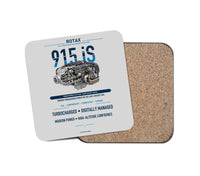 Thumbnail for 915 iS design on light gray 1 piece coaster