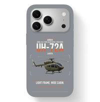 Thumbnail for Airbus UH-72A Lakota design on gray magsafe iphone case, for iPhone 17 Pro