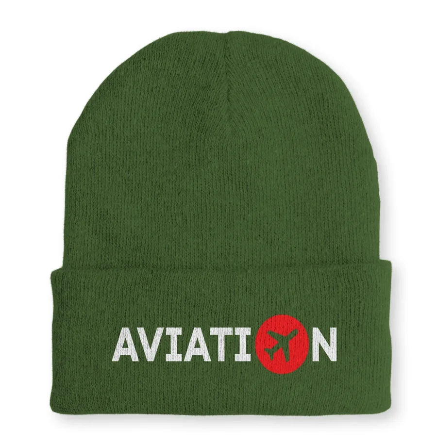 Aviation Embroidered Beanie - view 6
