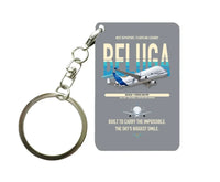 Thumbnail for Airbus BelugaXL Key Chain design on gray key chain