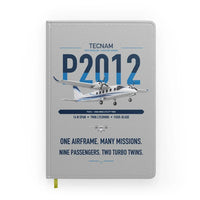 Thumbnail for Tecnam P2012 Traveller design on light gray notebook
