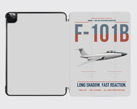 Thumbnail for F-101B Voodoo design on light gray ipad tablet case