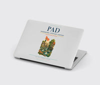 Thumbnail for Paderborn Lippstadt Airport (PAD) design on light gray MacBook case