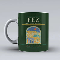 Thumbnail for - Saiss Airport FEZ Mug design on dark green fes
