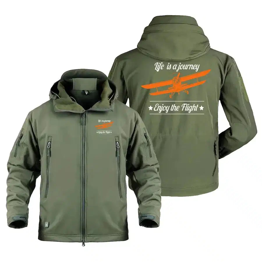 Customisable Life is a journey Enjoy Jacket - view 6