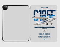 Thumbnail for Cessna A185F Skywagon design on light gray ipad tablet case