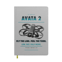 Thumbnail for DJI Avata 2 design on light gray notebook
