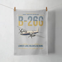 Thumbnail for B-26G Marauder design on light gray towel