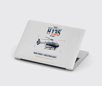Thumbnail for Airbus H135 design on light gray MacBook case