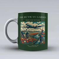 Thumbnail for VINTAGE G4089 - The Runway Garden - Ceramic Mug design on darkgreen