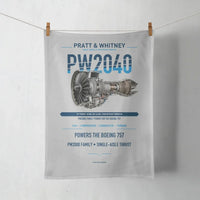 Thumbnail for PW2040 design on light gray towel