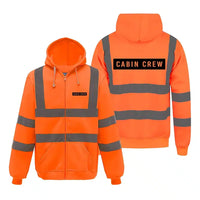 Thumbnail for Cabin Crew Text Hoodie - view 6