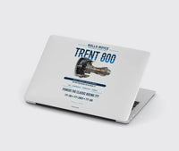 Thumbnail for TRENT 800 design on light gray MacBook case