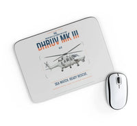 Thumbnail for HAL ALH Dhruv Mk III design on light gray rectangle mouse pad