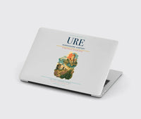 Thumbnail for Kuressaare Airport (URE) design on light gray MacBook case