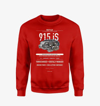 Thumbnail for 915 iS design on red sweatshirt