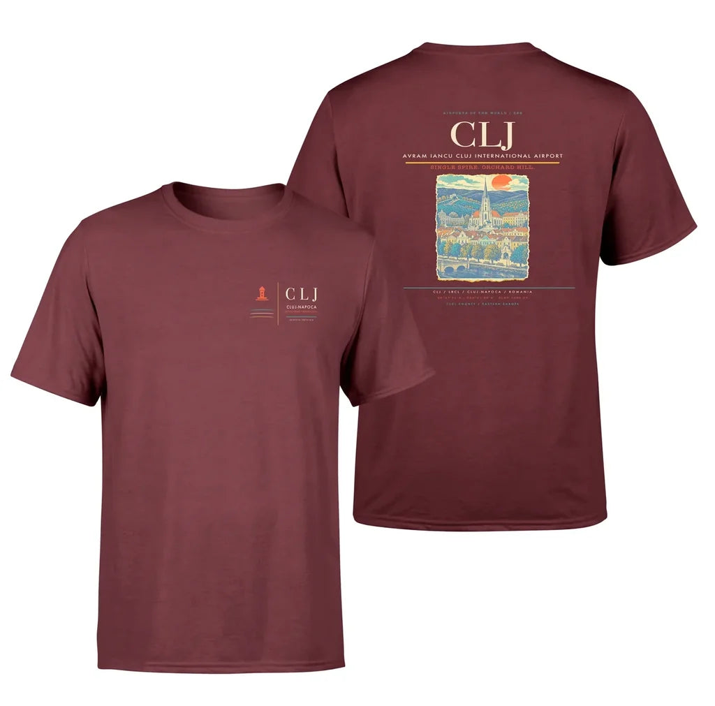 Avram Iancu Cluj International Airport CLJ - Dark Red