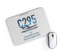 Thumbnail for Airbus C295 SIGINT design on light gray rectangle mouse pad