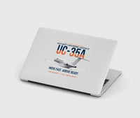 Thumbnail for UC-35A Citation Ultra Rapid Utility Airlift design on light gray MacBook case