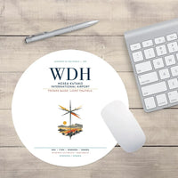 Thumbnail for Hosea Kutako International Airport (WDH) design on white round mouse pad