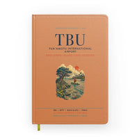 Thumbnail for Fuaʻamotu International Airport (TBU) design on orange notebook