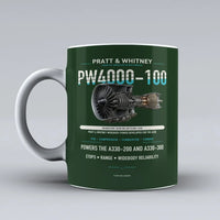 Thumbnail for Mug design on dark green pw4000 100