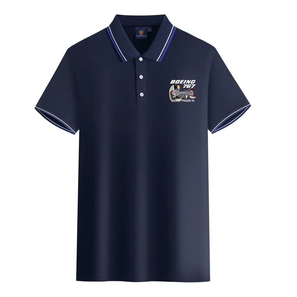 Customisable Boeing 767 Polo Shirt - view 6