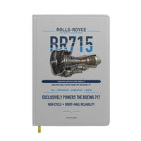 Thumbnail for BR715 design on light gray notebook