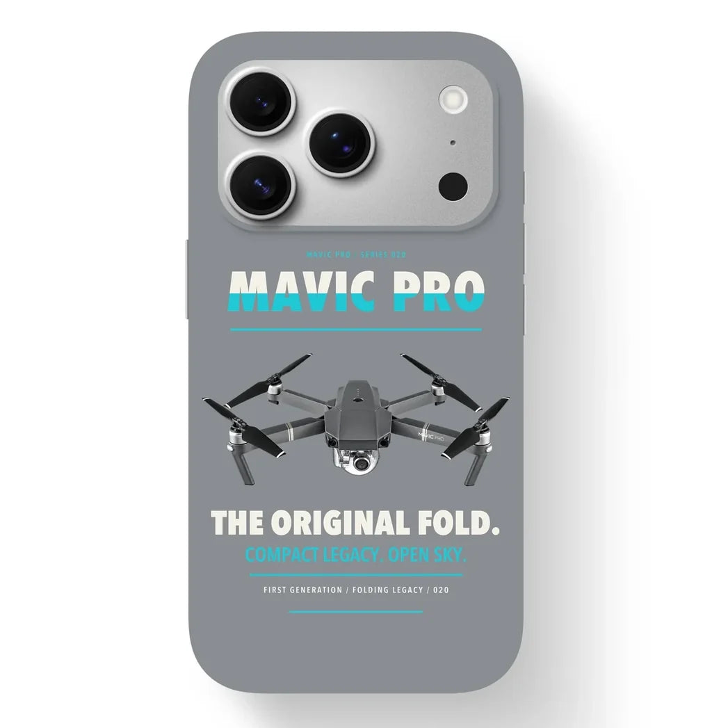 DJI Mavic Pro Case design on gray iphone case