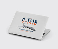 Thumbnail for C-141B Starlifter design on light gray MacBook case