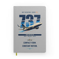 Thumbnail for Boeing 737-700 NG design on light gray notebook