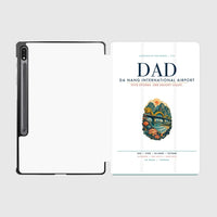 Thumbnail for Da Nang International Airport (DAD) design on white samsung tablet tablet case