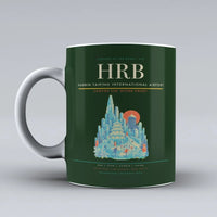 Thumbnail for Taiping International Airport HRB Mug design on dark green harbin