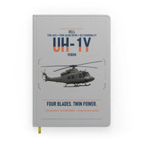 Thumbnail for Bell UH-1Y Venom design on light gray notebook