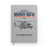 Thumbnail for NHIndustries NH90 NFH Caïman design on light gray notebook