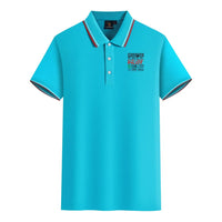 Thumbnail for Airline Pilot Label Polo Shirt - view 6