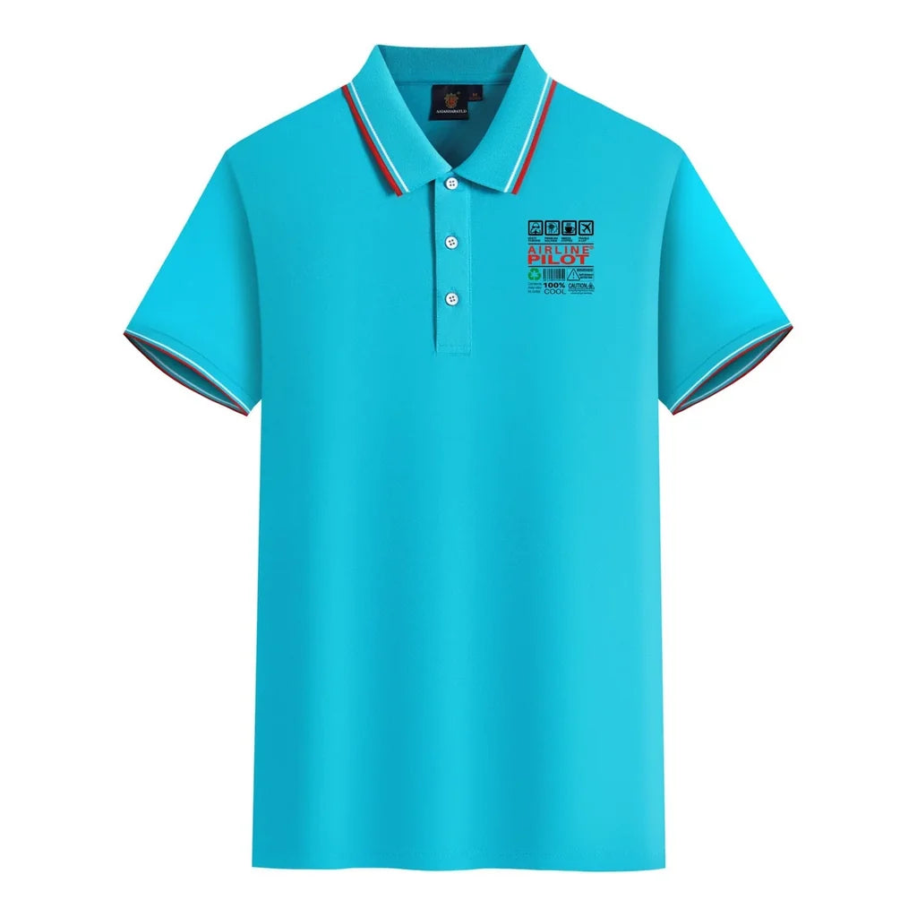 Airline Pilot Label Polo Shirt - view 6