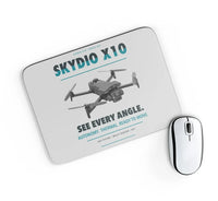 Thumbnail for Skydio X10 design on light gray rectangle mouse pad