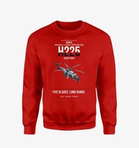 Thumbnail for Airbus H225 design on red sweatshirt
