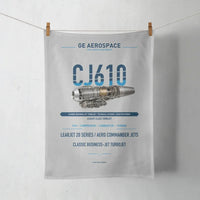 Thumbnail for CJ610 design on light gray towel