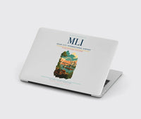 Thumbnail for Quad City International Airport (MLI) design on light gray MacBook case