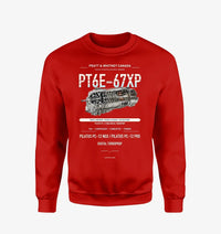 Thumbnail for PT6E-67XP design on red sweatshirt